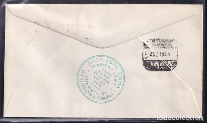 Sellos: 1963.- JACA (HUESCA) A BARCELONA - Foto 2