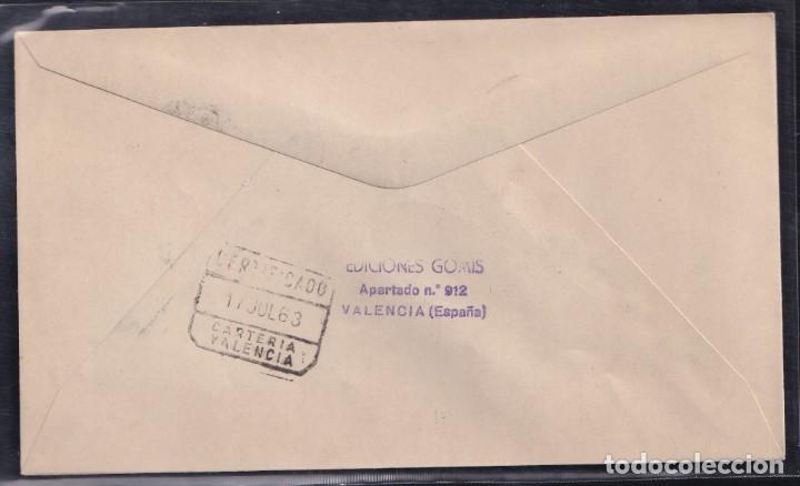 Sellos: 1963.- LERIDA A VALENCIA - Foto 2
