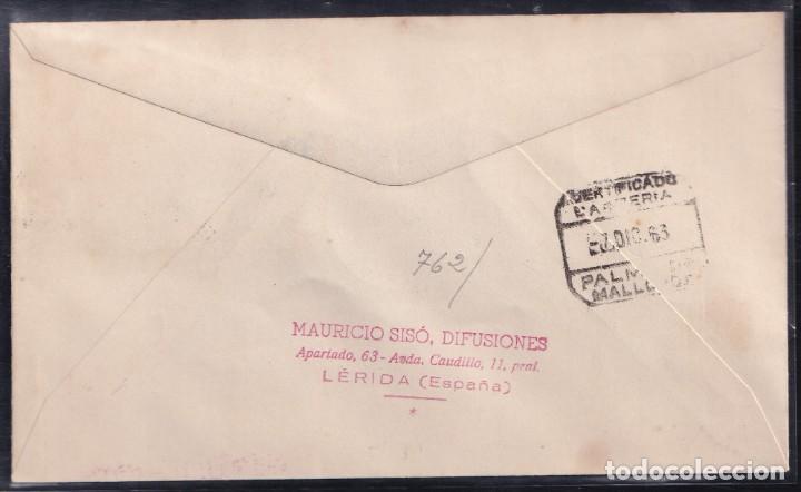 Sellos: 1963.- BARCELONA A PALMA DE MALLORCA - Foto 2