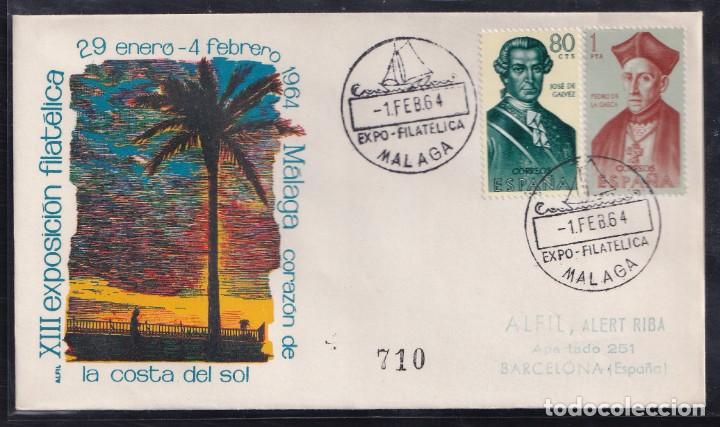 Sellos: 1964.- MALAGA A BARCELONA - Foto 1