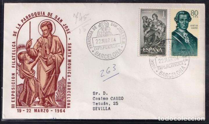 Sellos: 1964.- SEVILLA A BARCELONA - Foto 1