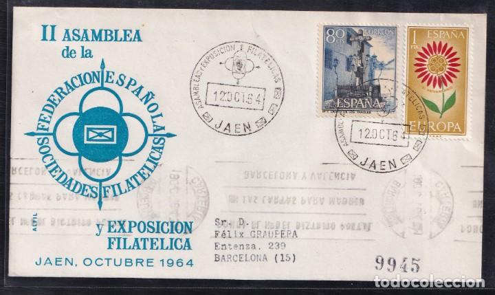 Sellos: 1964.- JAEN A BARCELONA - Foto 1