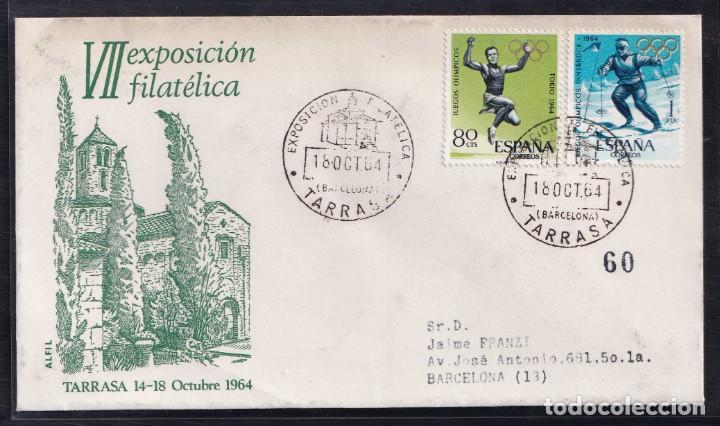 Sellos: 1964.- TARRASA A BARCELONA - Foto 1