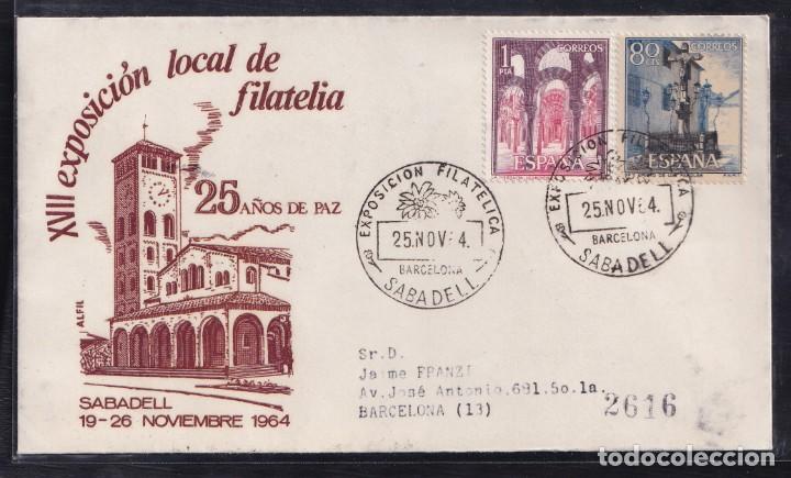 Sellos: 1964.- SABADEL A BARCELONA - Foto 1