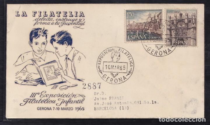 Sellos: 1965.- GERONA A BARCELONA - Foto 1