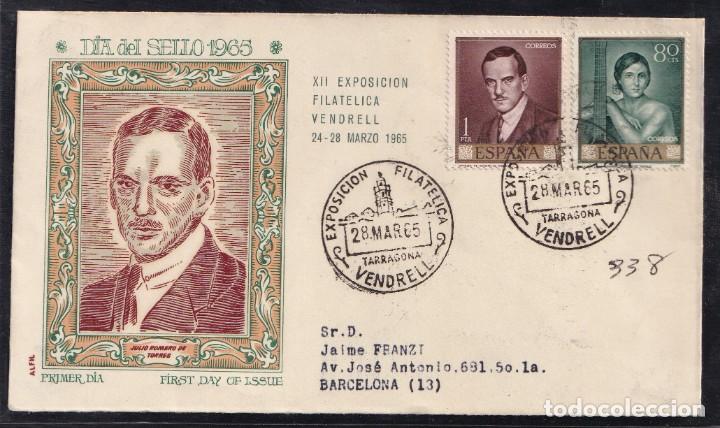 Sellos: 1965.- VENDRELL (TARRAGONA) A BARCELONA - Foto 1