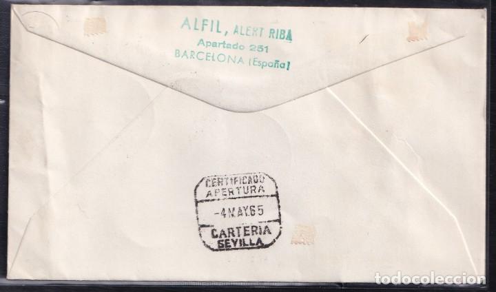 Sellos: 1965.- BARCELONA A SEVILLA - Foto 2