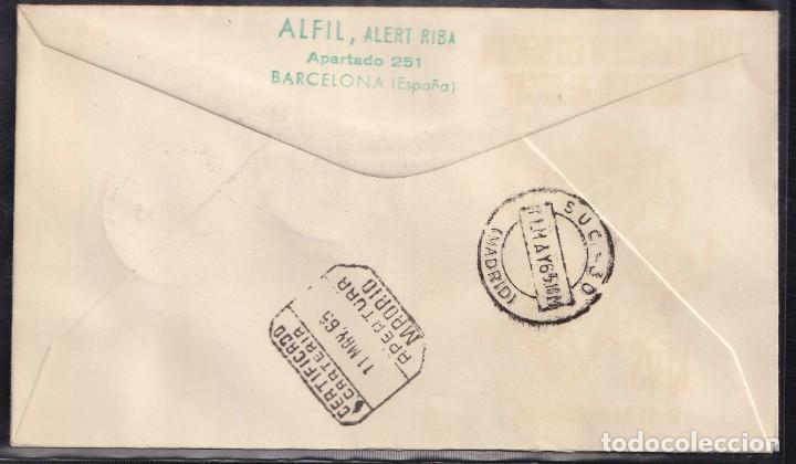 Sellos: 1965. BARCELONA A MADRID - Foto 2