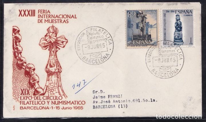 Sellos: 1965.- BARCELONA INTERIOR - Foto 1
