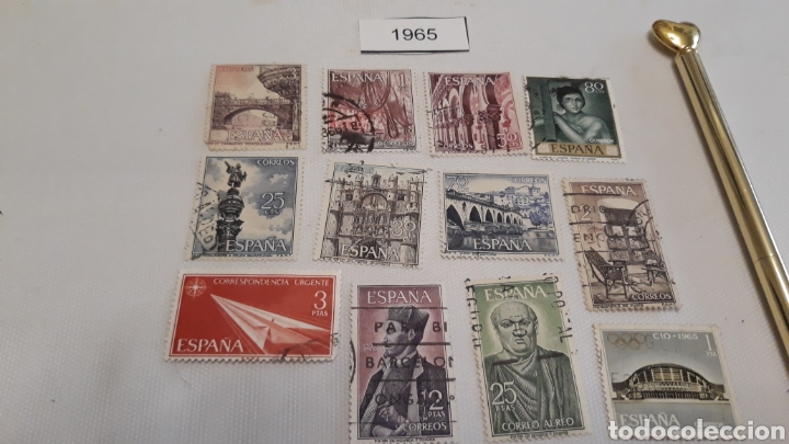 Sellos: Sellos Espa&ntilde;a lote 1965 - Foto 1
