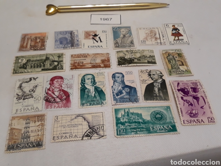 Sellos: Sellos Espa&ntilde;a 1967 lote usado - Foto 1
