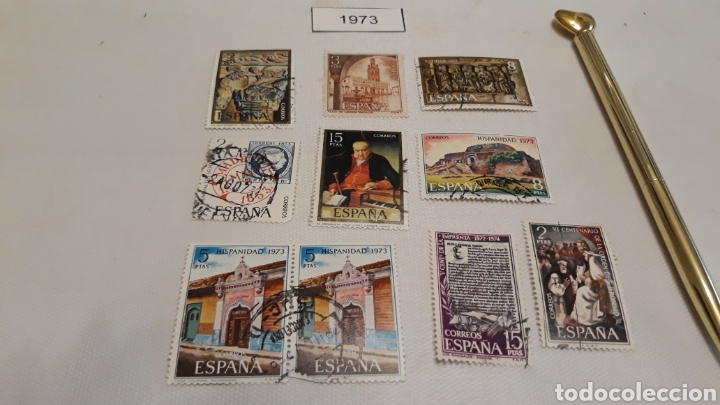 Sellos: Sellos Espa&ntilde;a 1973 lote usado - Foto 1