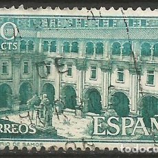 Sellos: ESPAÑA - 1960 - 80 CENTIMOS - MONASTERIO DE SAMOS - EDIFIL 1322 - USADO. Lote 323203688