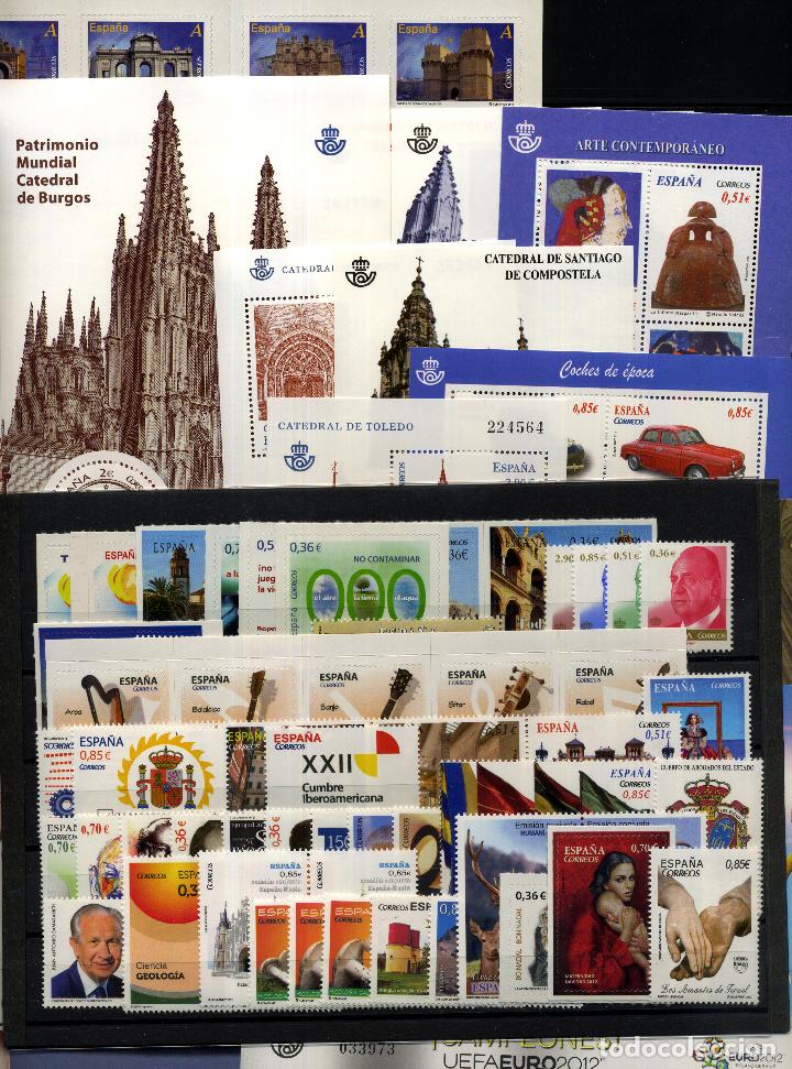Sellos: A&ntilde;o 2012 completo de Espa&ntilde;a - Foto 1