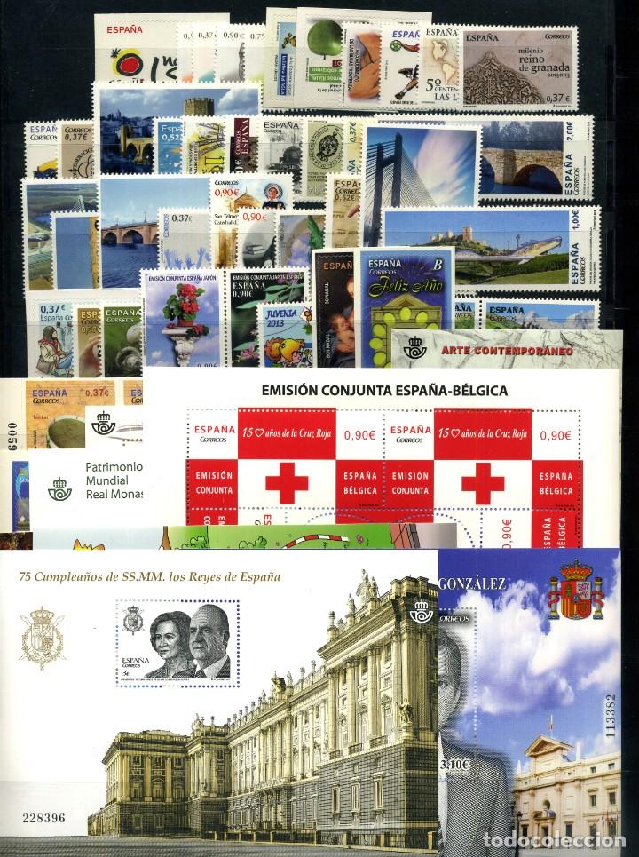 Sellos: A&ntilde;o 2013 completo de Espa&ntilde;a - Foto 1