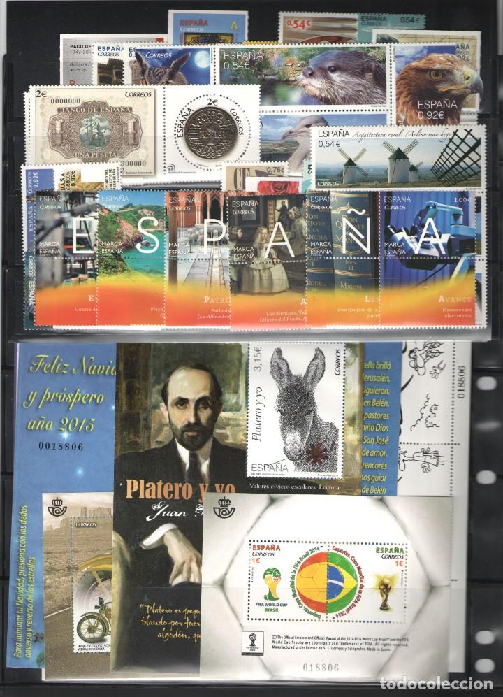 Sellos: A&ntilde;o 2014 completo de Espa&ntilde;a - Foto 1