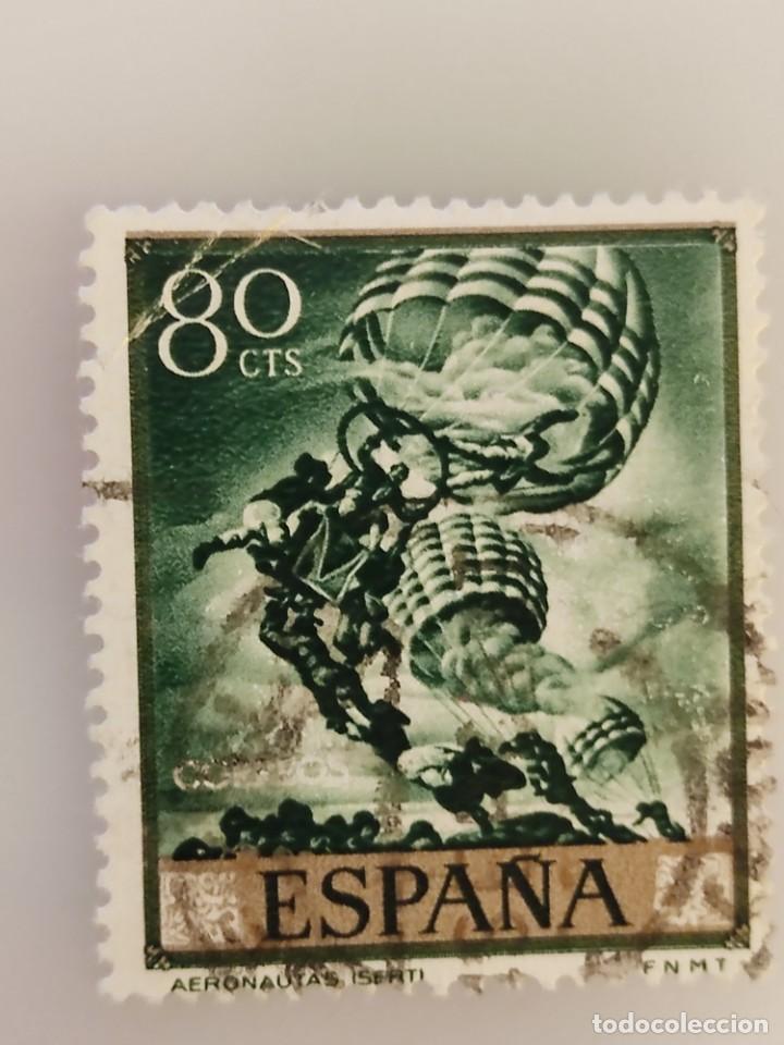 Sellos: Sello Espa&ntilde;a 1713. Jos&eacute; Mar&iacute;a Sert: los argonautas. 1966. Usado. - Foto 1