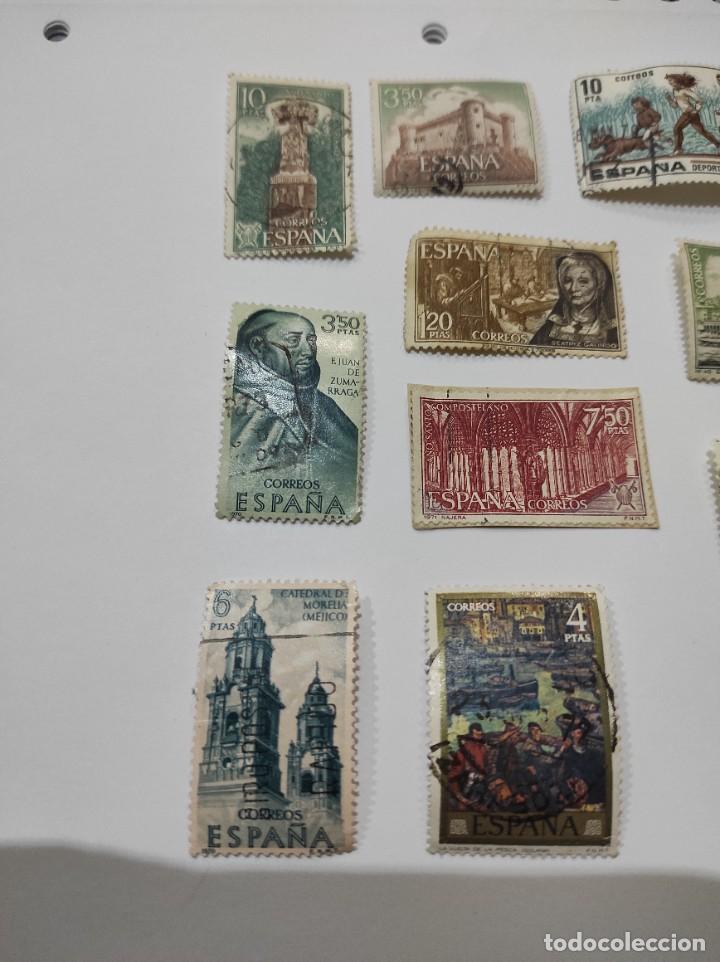 Sellos: Lote 15 sellos usados Espa&ntilde;a Correos varios - Foto 3