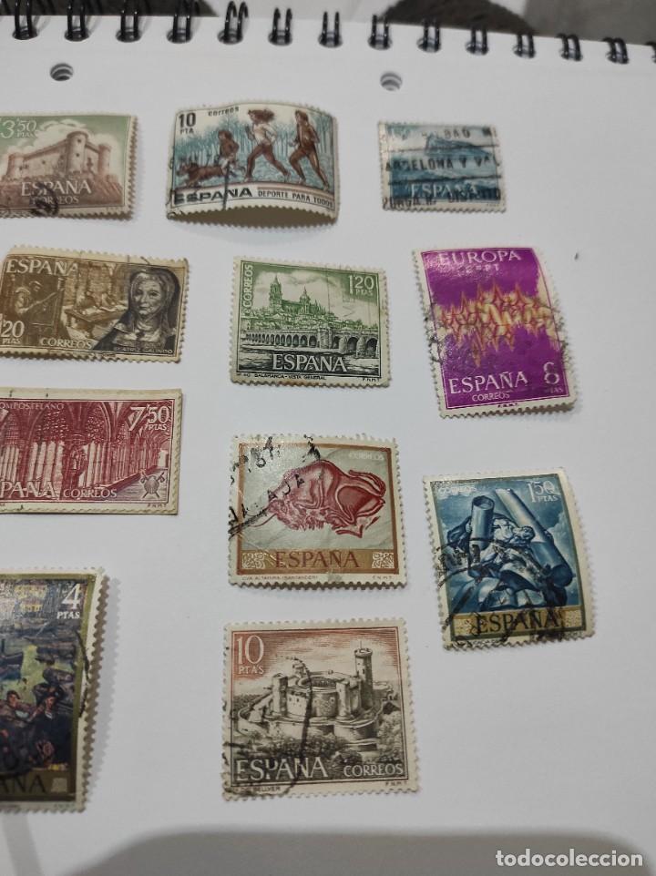 Sellos: Lote 15 sellos usados Espa&ntilde;a Correos varios - Foto 2
