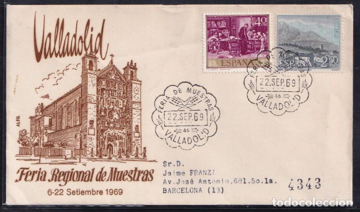 Sellos: 1969.- VALLADOLID A BARCELONA - Foto 1