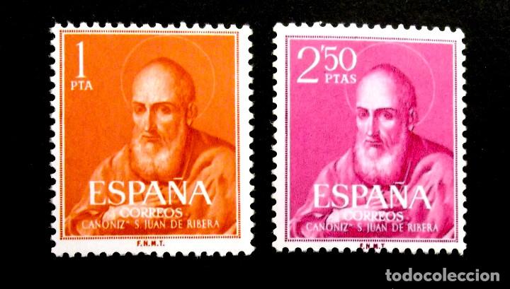 Sellos: 1292-93, SERIE NUEVA SIN CH. JUAN DE RIVERA. - Foto 1