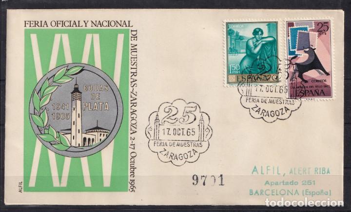Sellos: 1965.- ZARAGOZA A BARCELONA - Foto 1