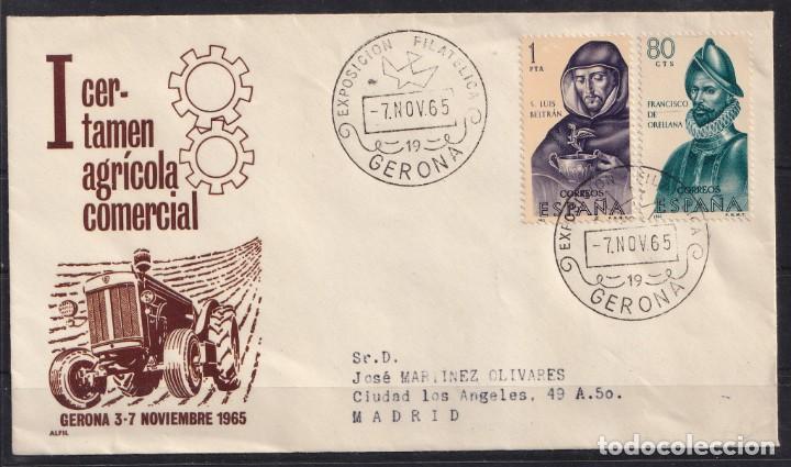 Sellos: 1965.- GERONA A MADRID - Foto 1