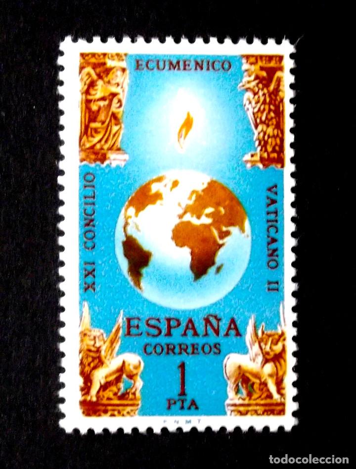 Sellos: 1695, SERIE NUEVA, SIN CH. VATICANO II. - Foto 1