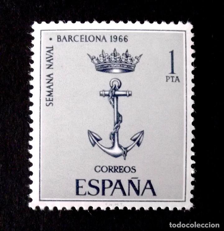 Sellos: 1737, SERIE NUEVA SIN CH. BARCELONA, NAVAL. - Foto 1