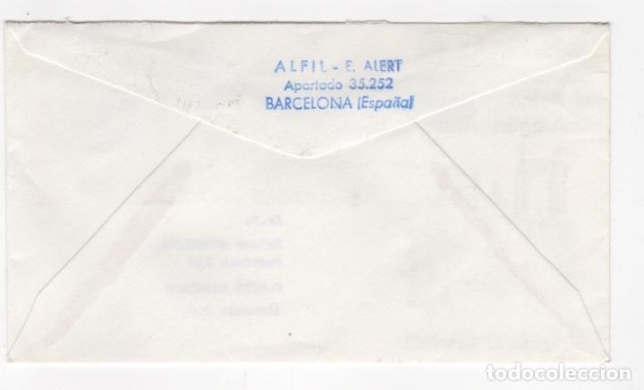 Sellos: 1981 sobre PD de BARCELONA a Alemania - Foto 2