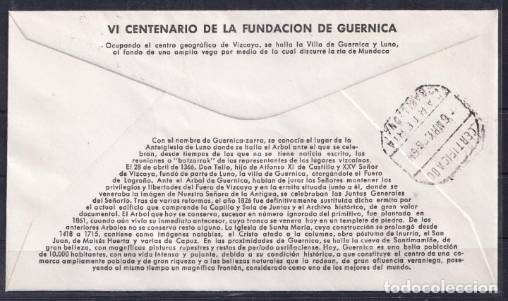 Sellos: 1966.- GUERNICA A BARCELONA - Foto 2