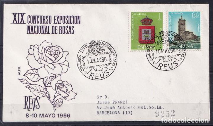 Sellos: 1966.- REUS (TARRAGONA) A BARCELONA - Foto 1