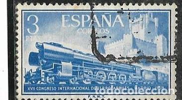 Stamps: EDIFIL 1237, TRENES