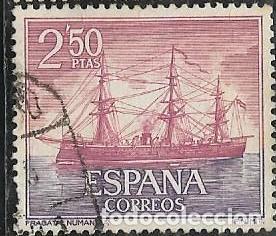 Sellos: EDIFIL 1608, BARCOS