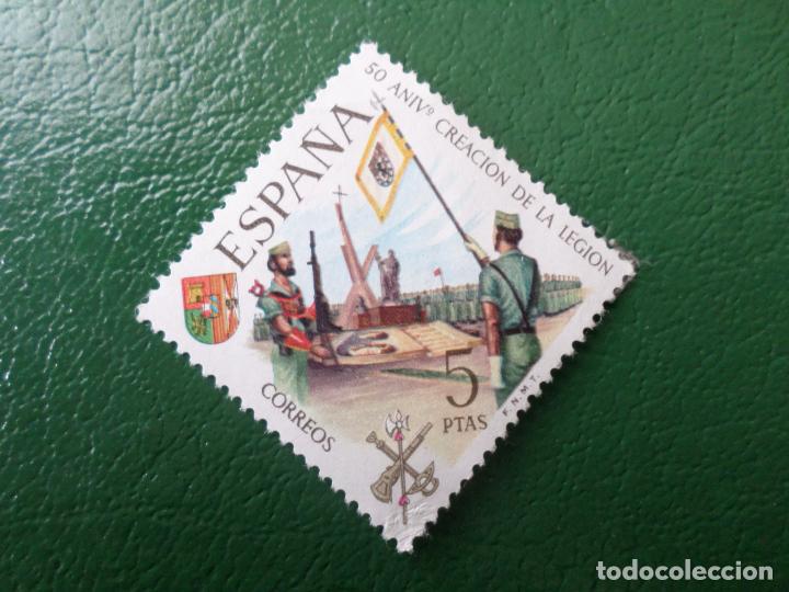 Sellos: -1971, L aniversario de la legion, tercio alejandro farnesio, edifil 2045