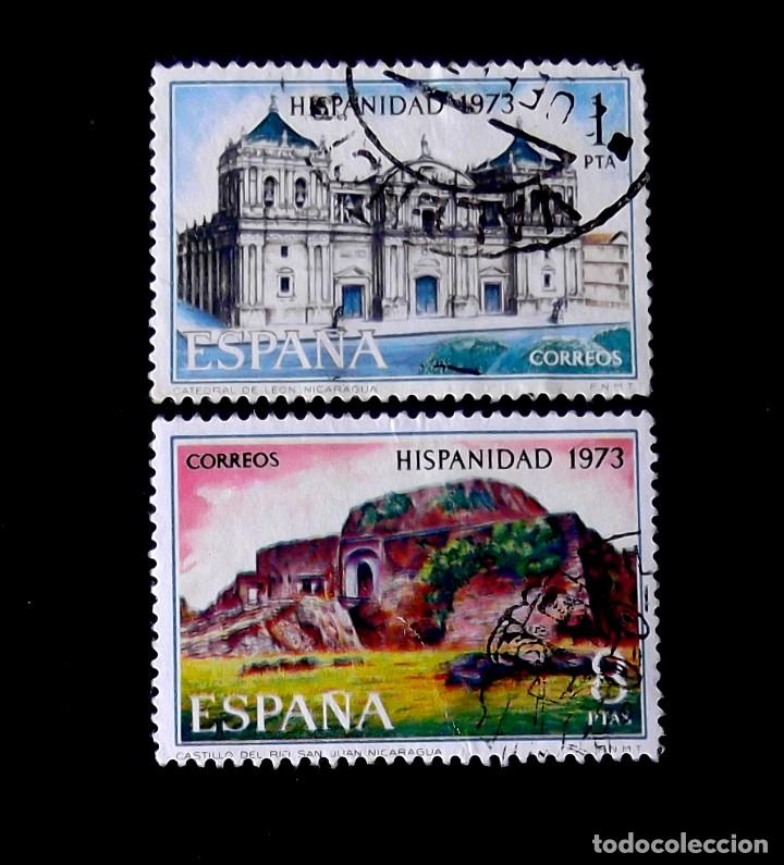 Sellos: 2154 Y 2157, USADOS. NICARAGUA, - Foto 1