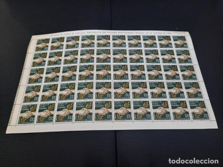Sellos: Pliegos de sellos guinea ecuatorial 1968 - Foto 4