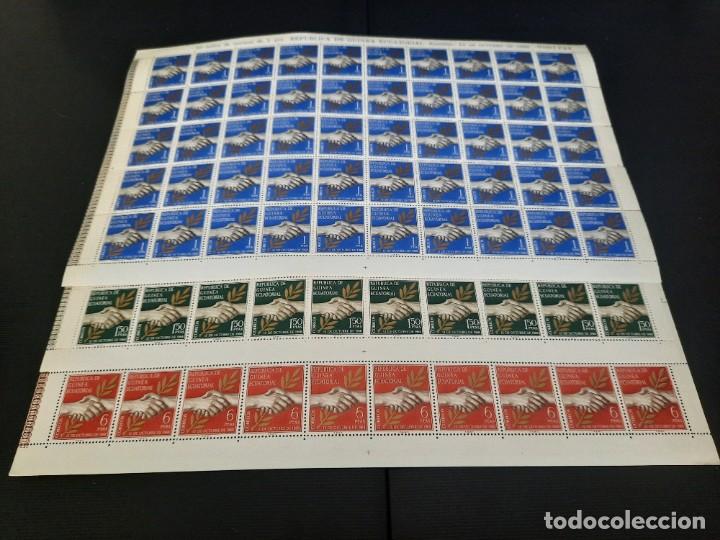 Sellos: Pliegos de sellos guinea ecuatorial 1968 - Foto 1