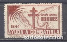 Sellos: Espa&ntilde;a, 1944, pro-tuberculosis - Foto 1