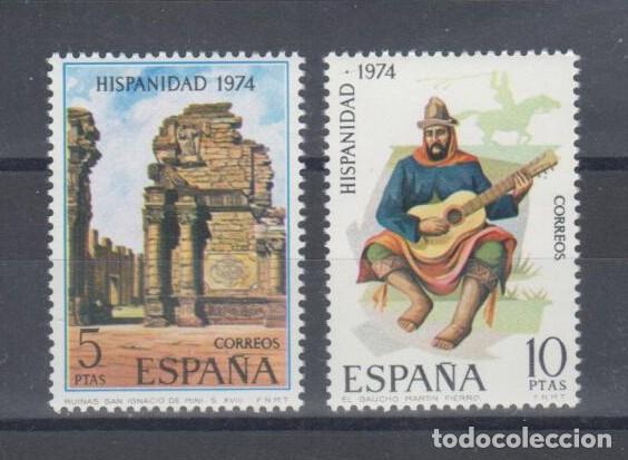 Sellos: Espa&ntilde;a - Hispanidad 1974 - Nuevo - Foto 1