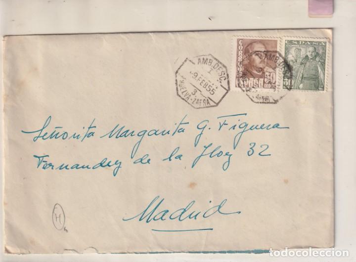 Stamps: Sobre con ambulante Huelva Zafra.
