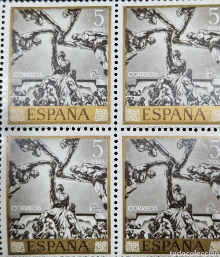 Sellos: Sellos Espa&ntilde;a 1966,Bloque 10 - Foto 6