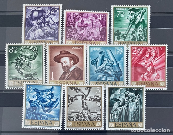 Sellos: Espa&ntilde;a. Pintura. Jos&eacute; M. Sert 1966 - Foto 1