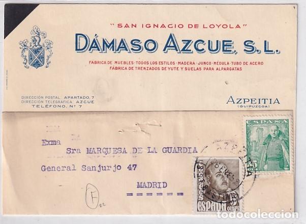 Stamps: San Ignacio de Loyola D&aacute;maso Azcue Azpeitia Guipuzcoa. 1952