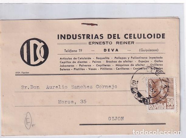 Stamps: Industrias del celuloide. Ernesto Reiner. Deva Guipuzco a 1951
