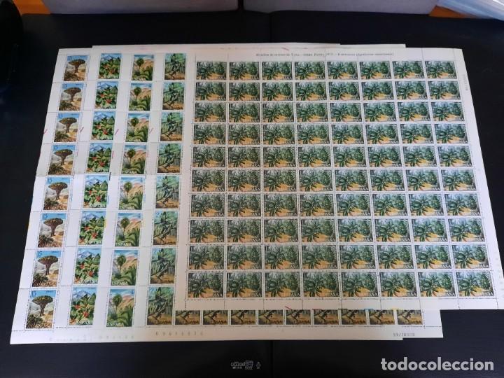 Sellos: Pliegos de sellos 1973 . Flora - Foto 1