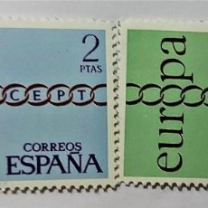 Sellos: SELLOS ESPAÑA 1971 - SERIE EUROPA - EDIFIL 2031-32 (COMPLETA) - NUEVOS. Lote 337809583