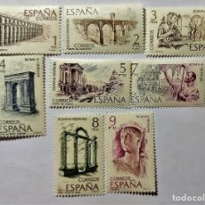 Sellos: SELLOS ESPAÑA 1974- SERIE ROMA HISPANIA - EDIFIL 2184 A 2191 (COMPLETA) - NUEVOS. Lote 338037303