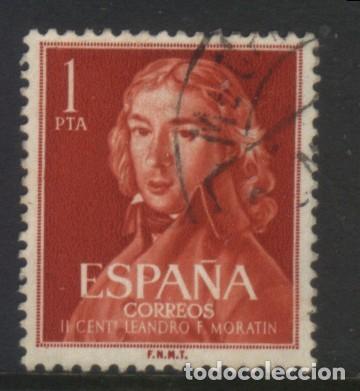 Sellos: S-7237- ESPA&Ntilde;A 1961. LEANDRO FERNANDEZ DE MORATIN - Foto 1