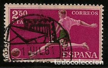 Sellos: EDIFIL 1313 BALON CUARTO MENGUANTE
